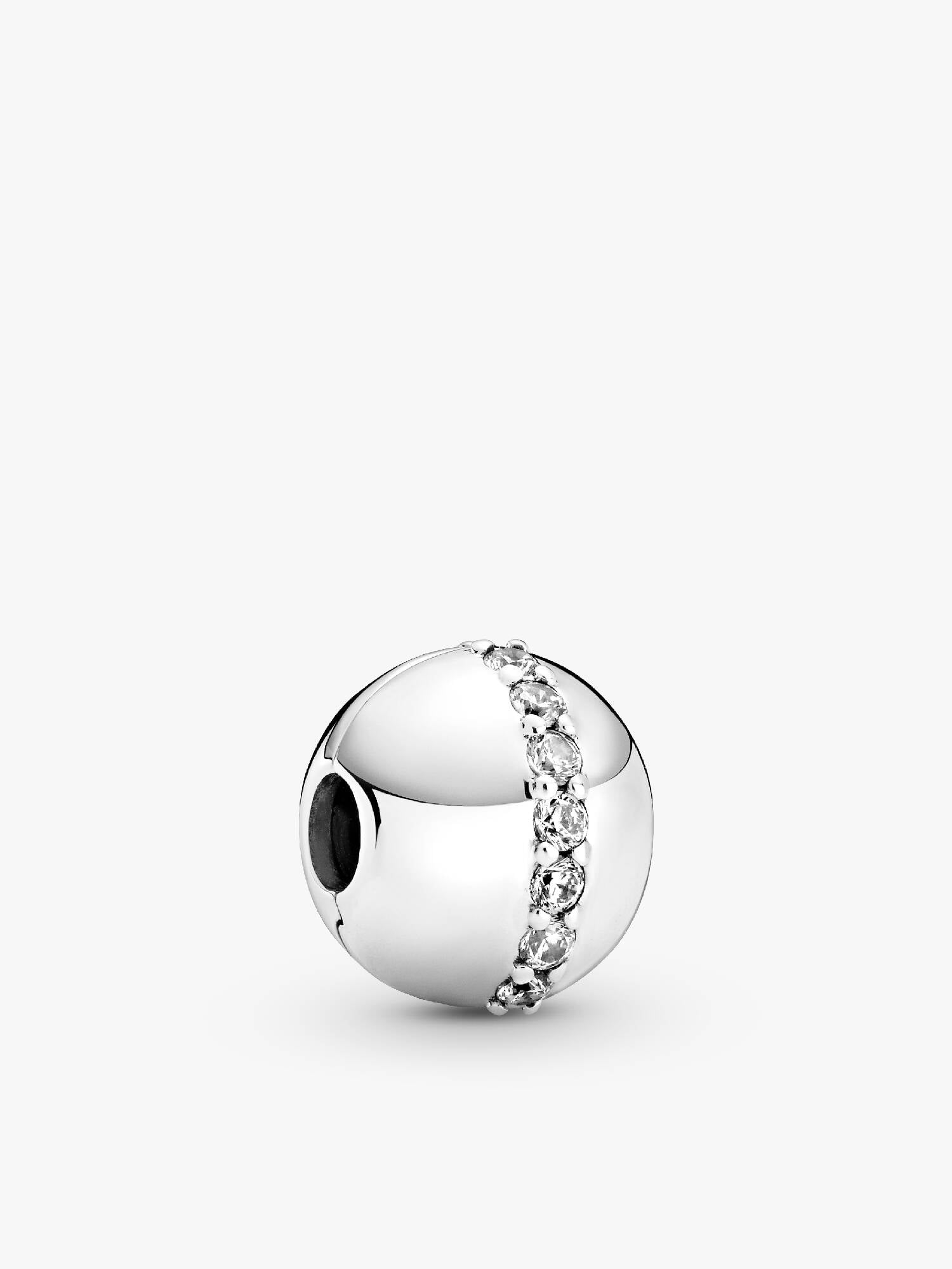 Sparkling Line Clip Charm