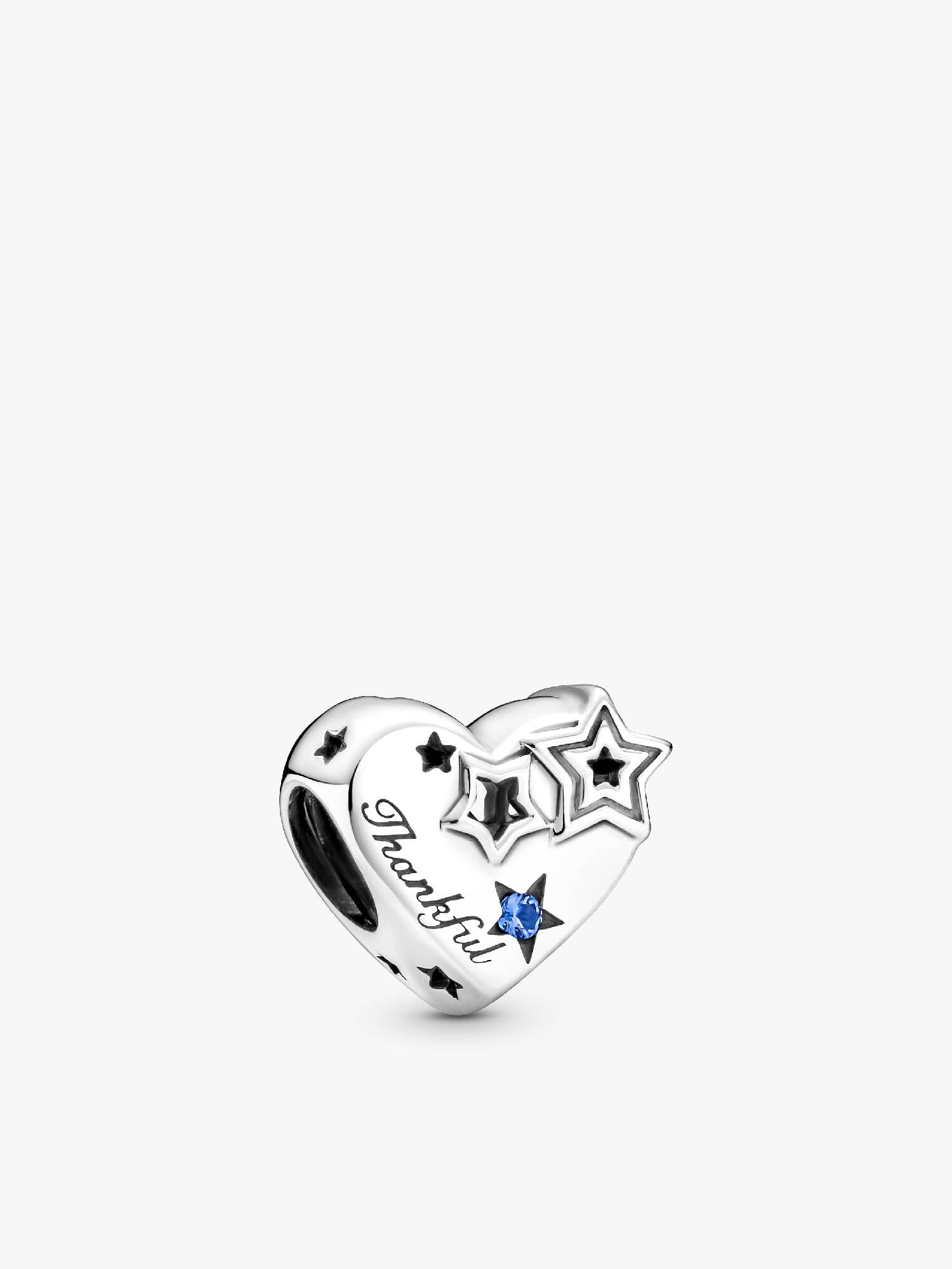 Thankful Heart & Stars Charm