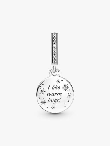 Disney Frozen Snow Olaf Double Dangle Charm