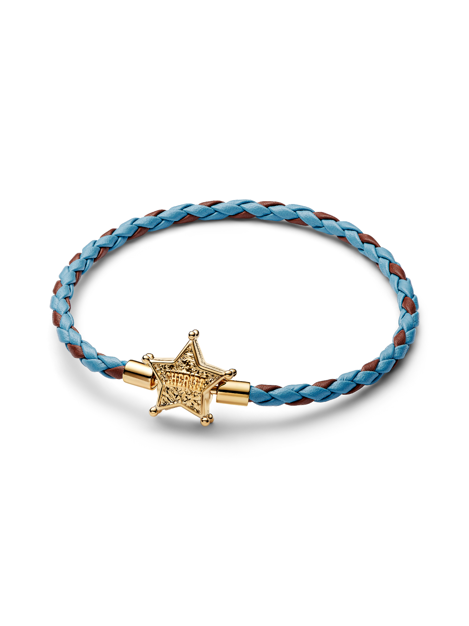 Pandora ブレスレット　トイストーリー　Pixar Disney Pixar Toy Story Sheriff Star Bracelet | Gold plated