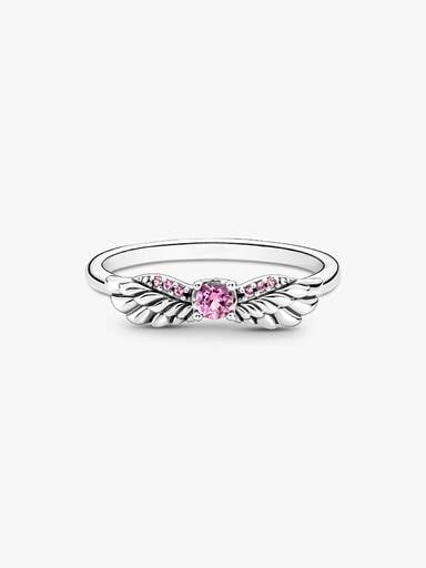 Sparkling Angel Wings Ring