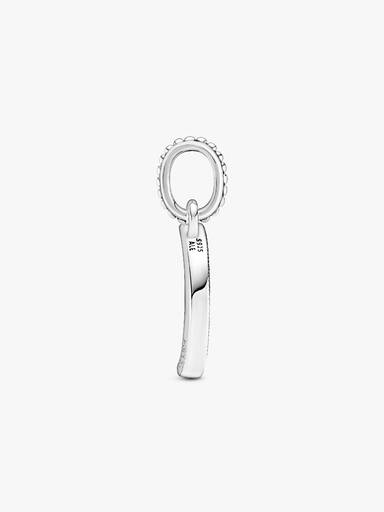 Sparkling Crescent Moon Pendant