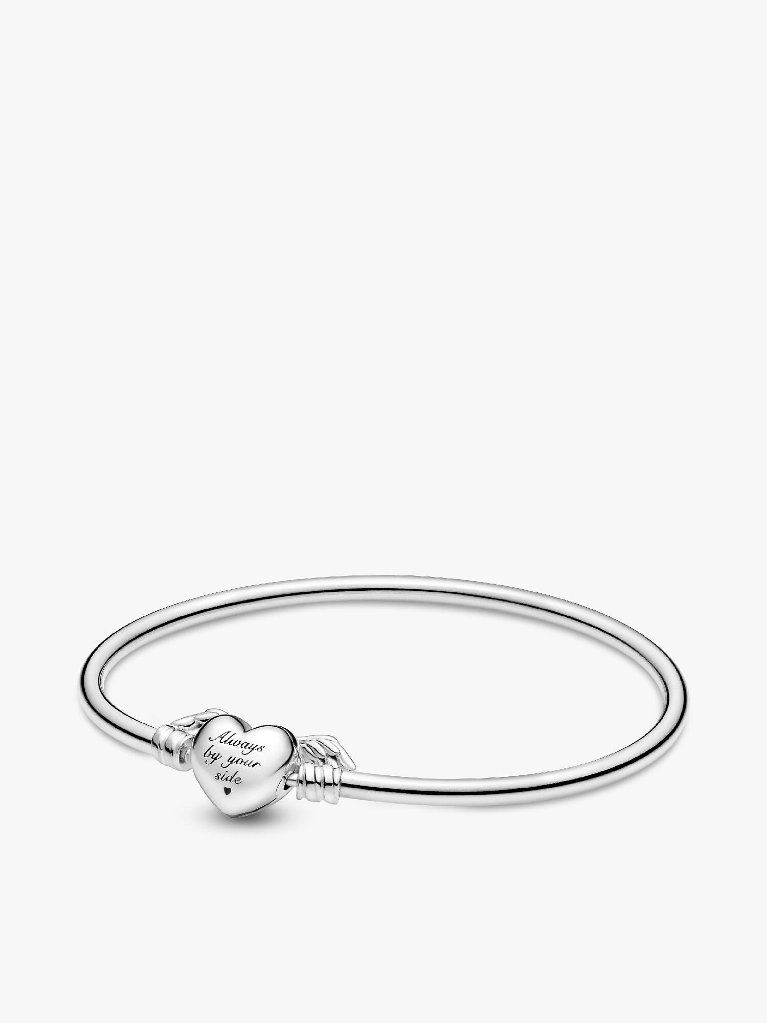 Pandora Moments Winged Heart Bangle