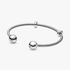 Pandora Moments Snake Chain Style Open Bangle Pandora Moments Snake Chain Style Open Bangle