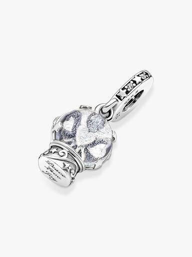 Snow Globe Angel Dangle Charm