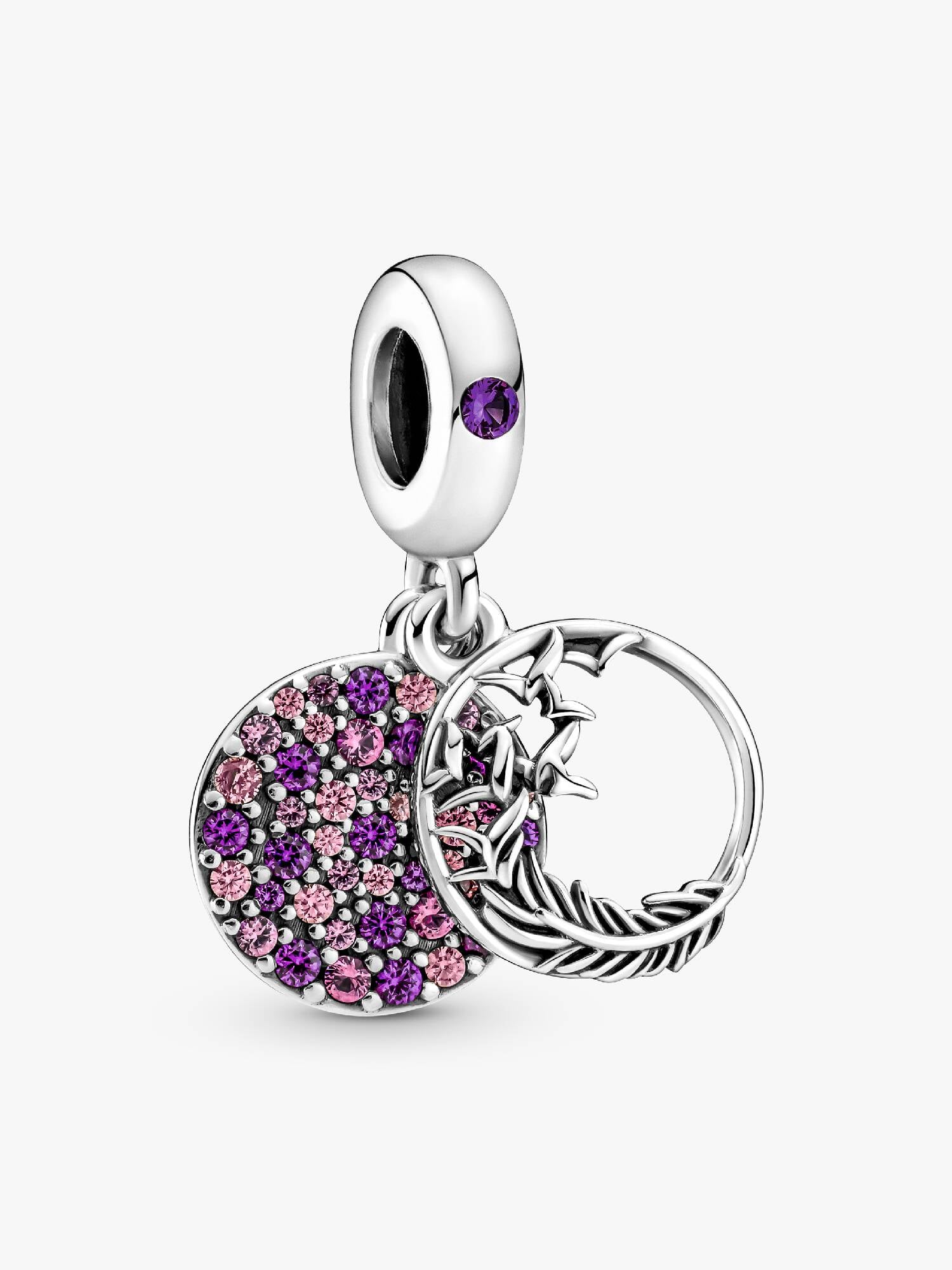 Pavé Feather Dangle Charm