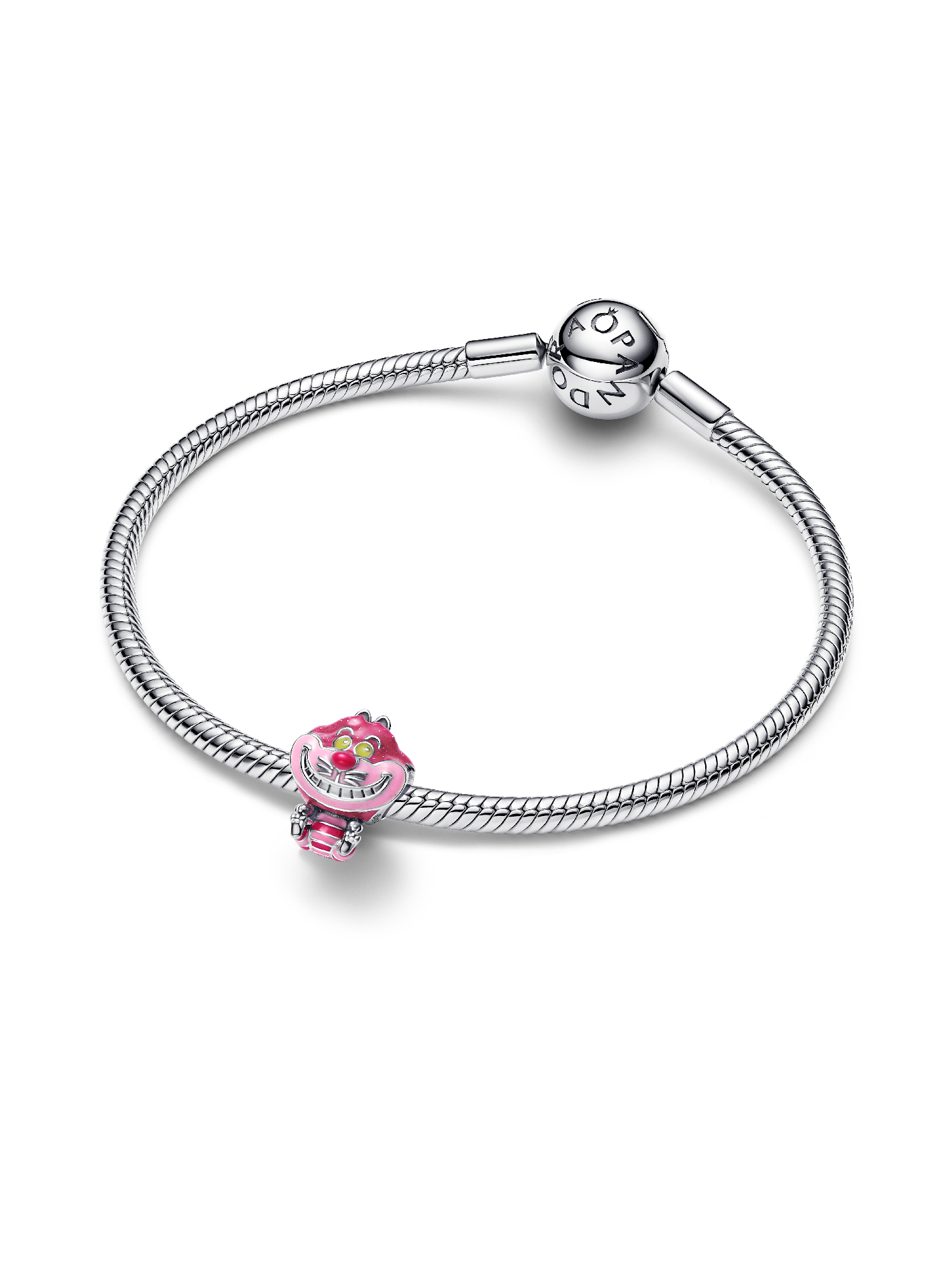 Disney Alice in Wonderland Cheshire Cat Charm | Sterling silver