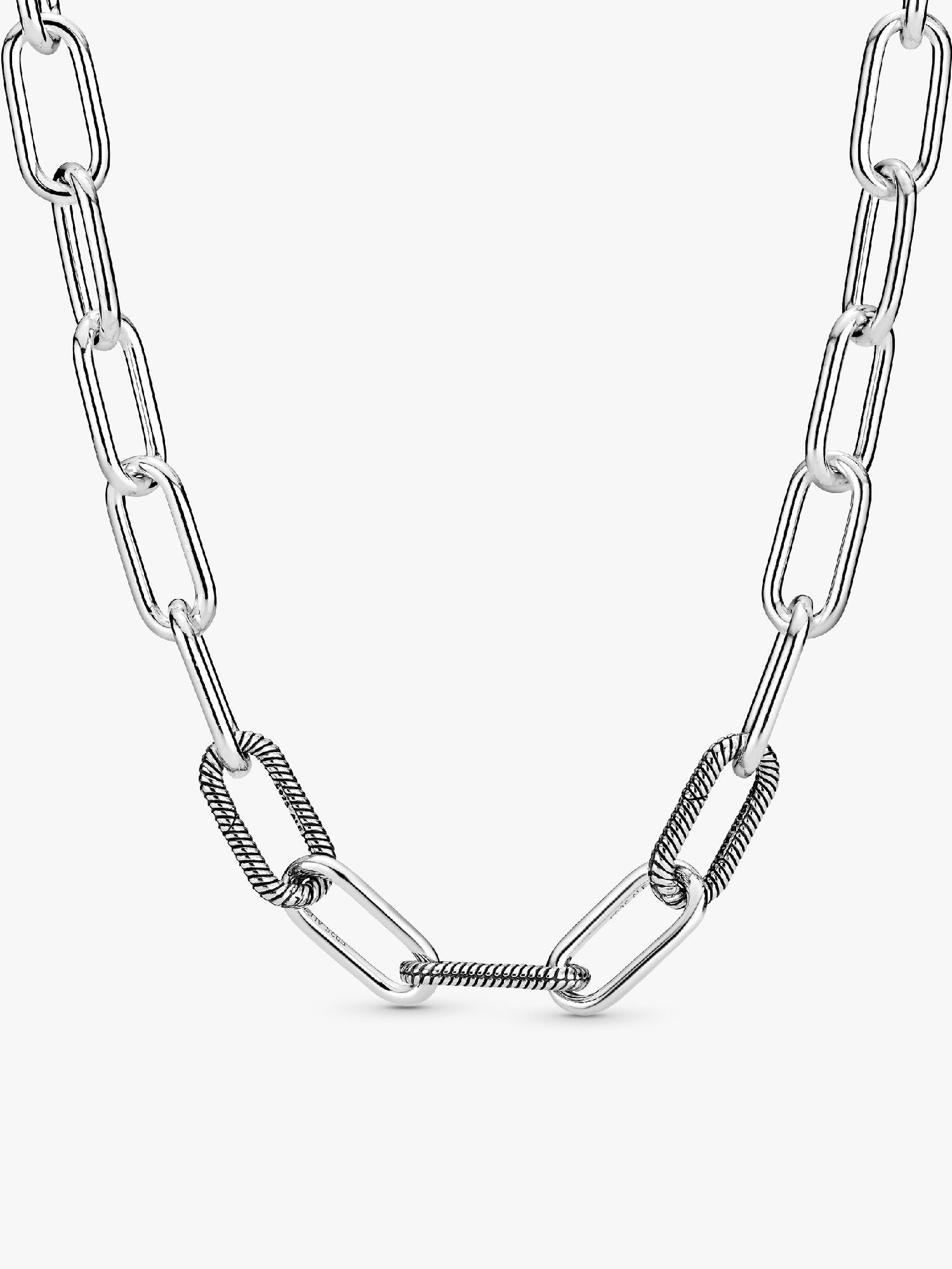 Pandora ME Round Clasp Medium-Link Chain Necklace