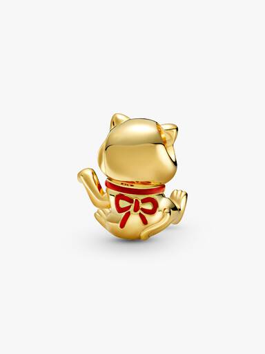 Cute Fortune Cat Charm