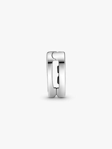 Pandora Logo Heart Clip Charm