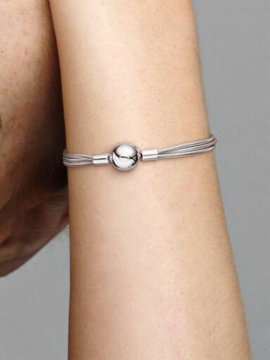 Pandora Moments Multi Snake Chain Bracelet