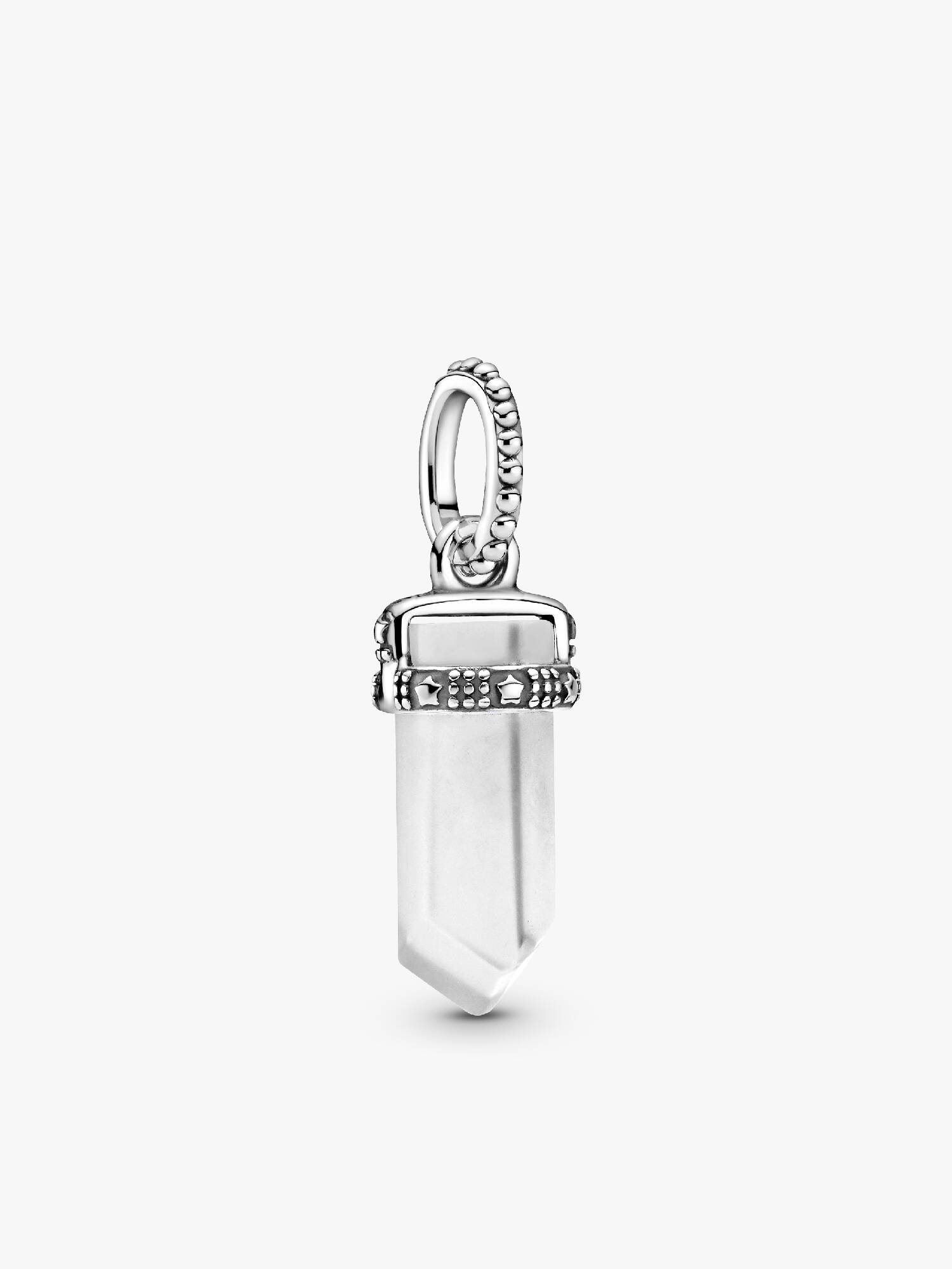 White Amulet Pendant