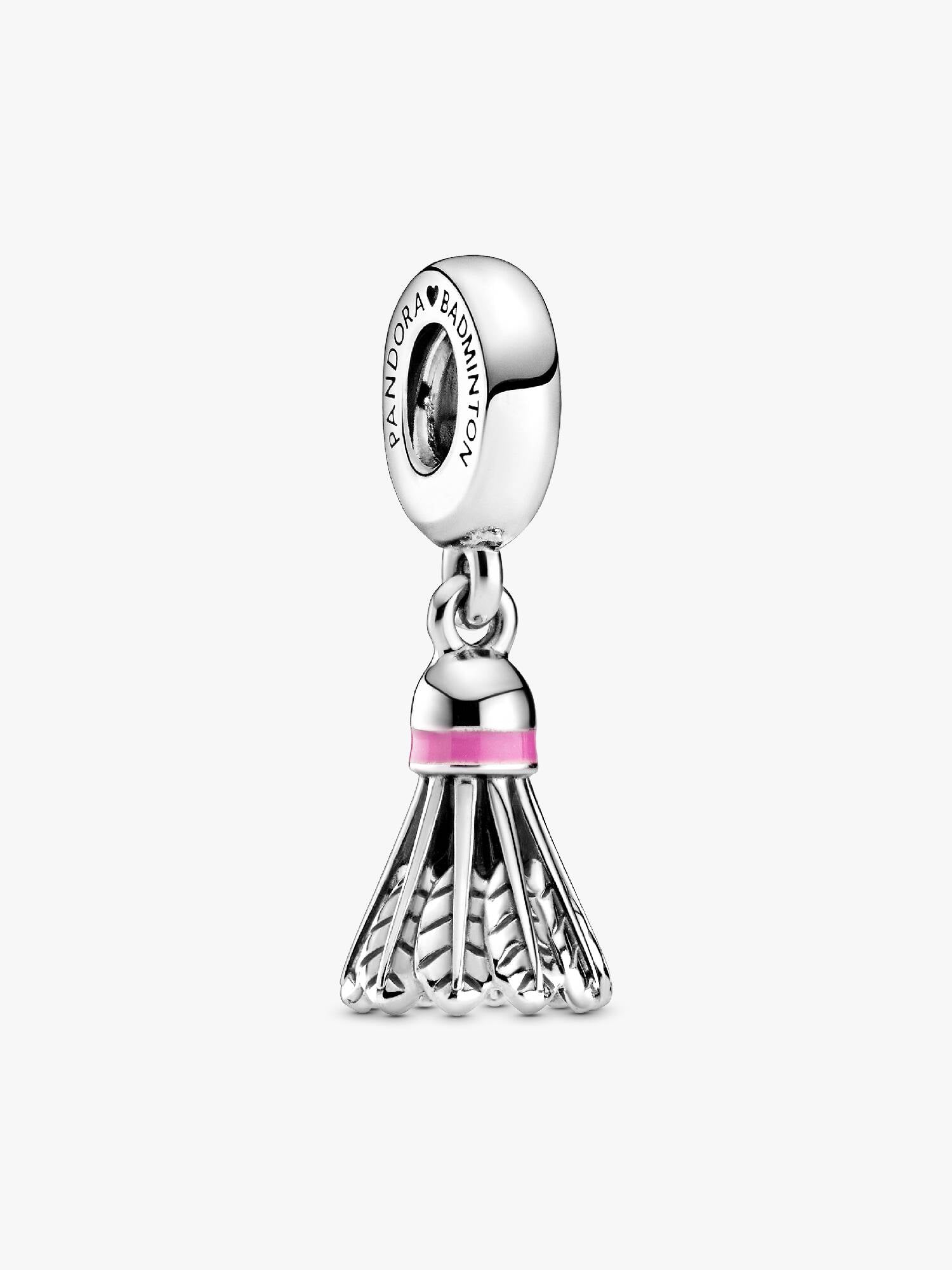 Badminton Birdie Dangle Charm