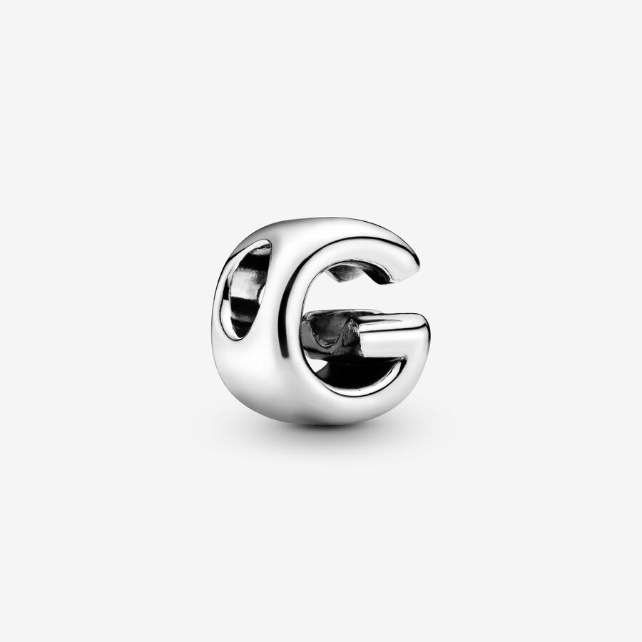 Letter G silver charm image number 0