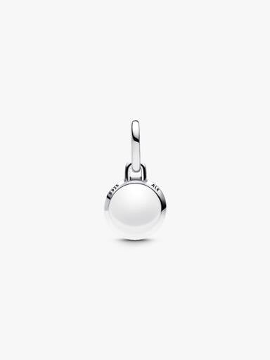 Engravable Evil Eye Murano Glass Mini Dangle Charm