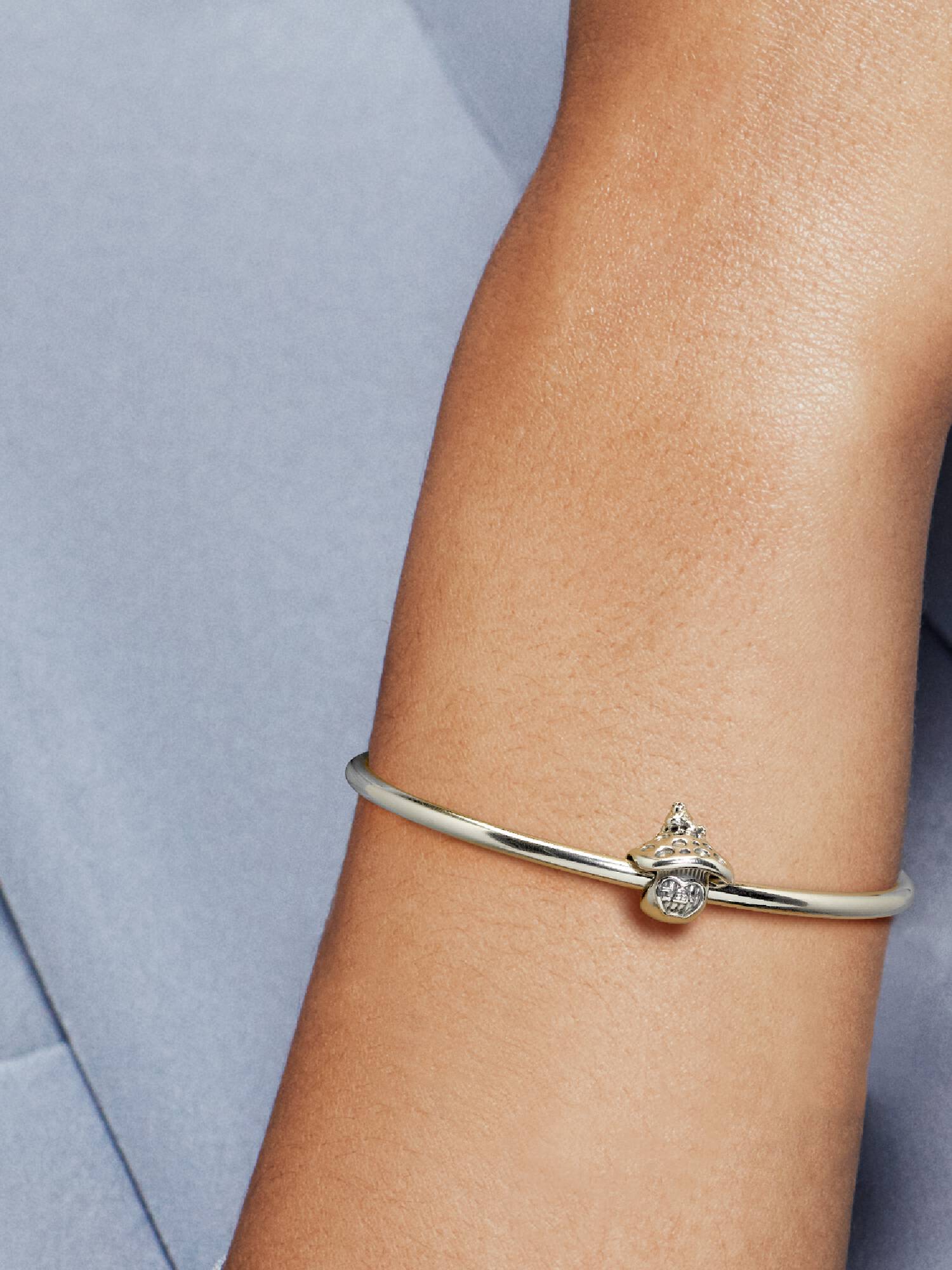 Mushroom & Frog Charm