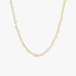 Joined hearts 14k gold-plated necklace Joined hearts 14k gold-plated necklace
