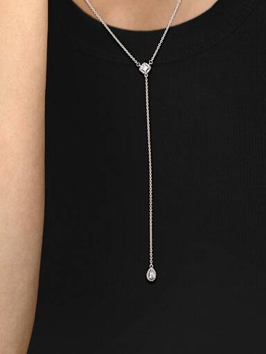 Geometric Shapes Y-Necklace