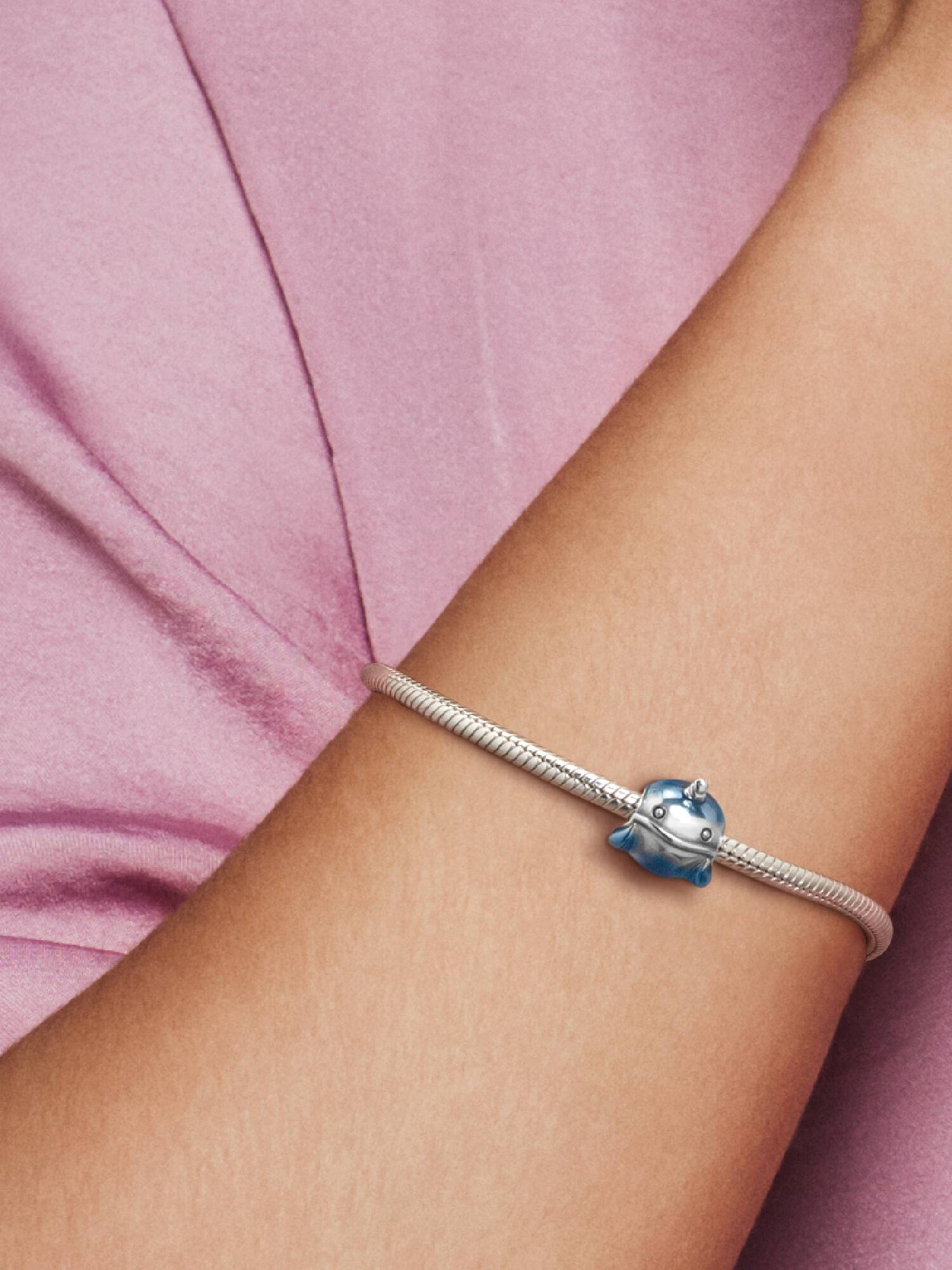 Shimmering Narwhal Charm