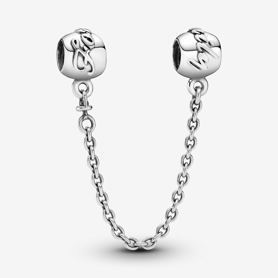 Family Forever silver safety chain image number 0