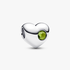 Engravable Spring Green Stone Heart Charm Engravable Spring Green Stone Heart Charm
