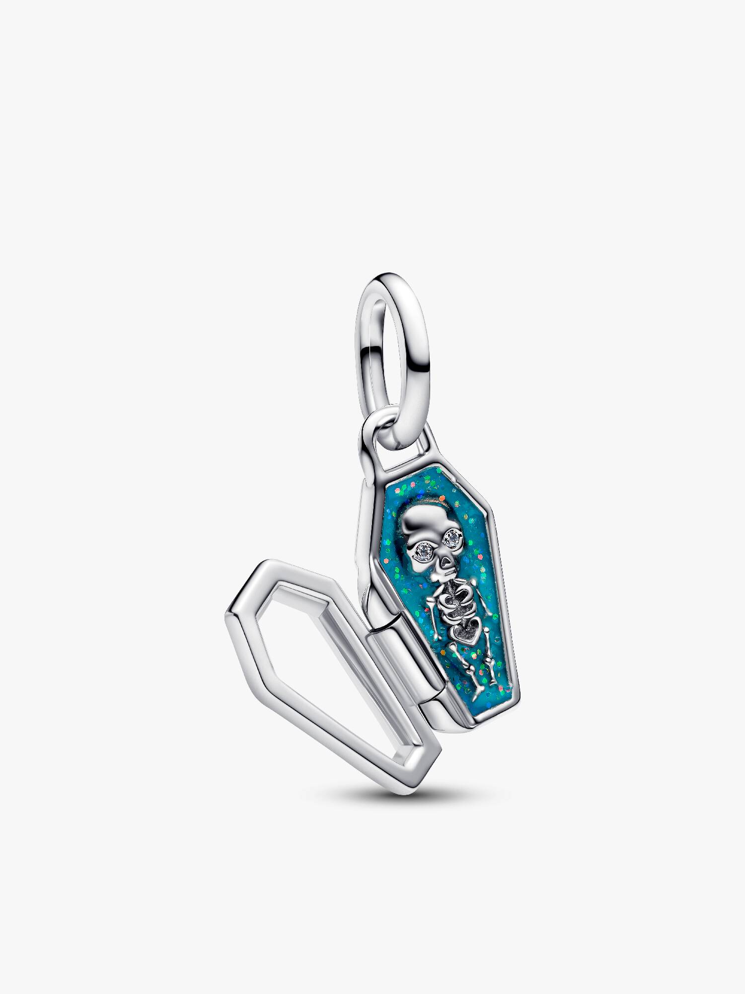 Openable Glow-in-the-dark Coffin Charm