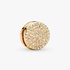 PANDORA Reflexions clip charm in 14k gold-plated with clear cubic zirconia PANDORA Reflexions clip charm in 14k gold-plated with clear cubic zirconia