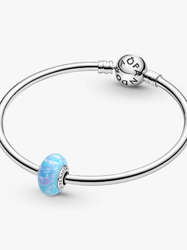 Opalescent Ocean Blue Charm