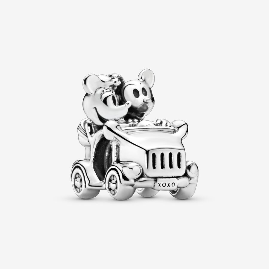 Disney Mickey & Minnie car silver charm image number 0
