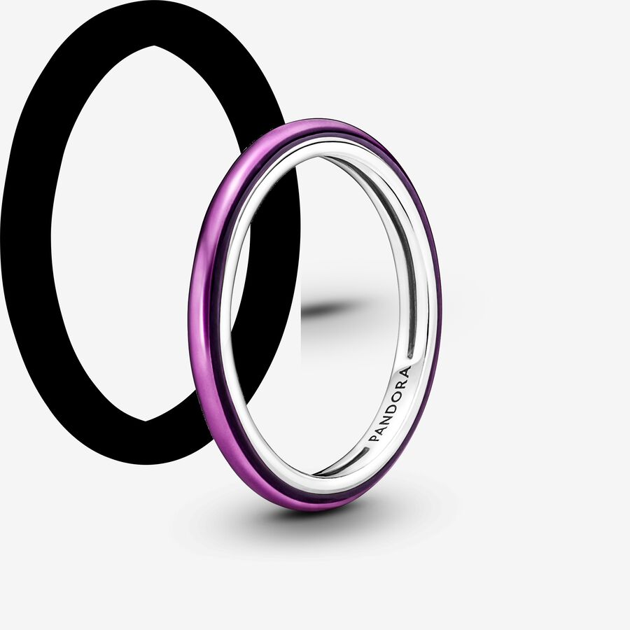 Pandora ME Shocking Purple Ring image number 0