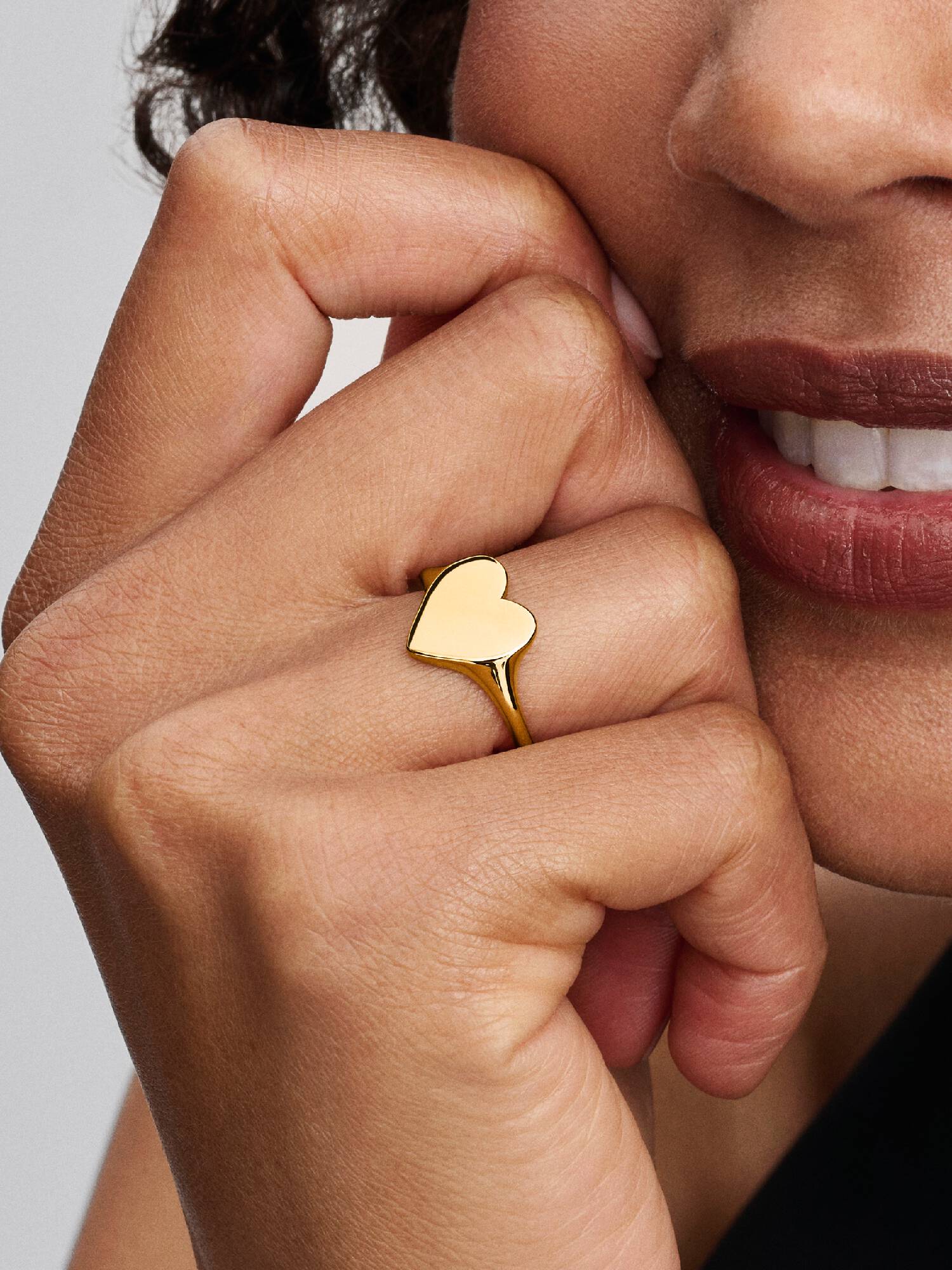 Engravable Heart Ring