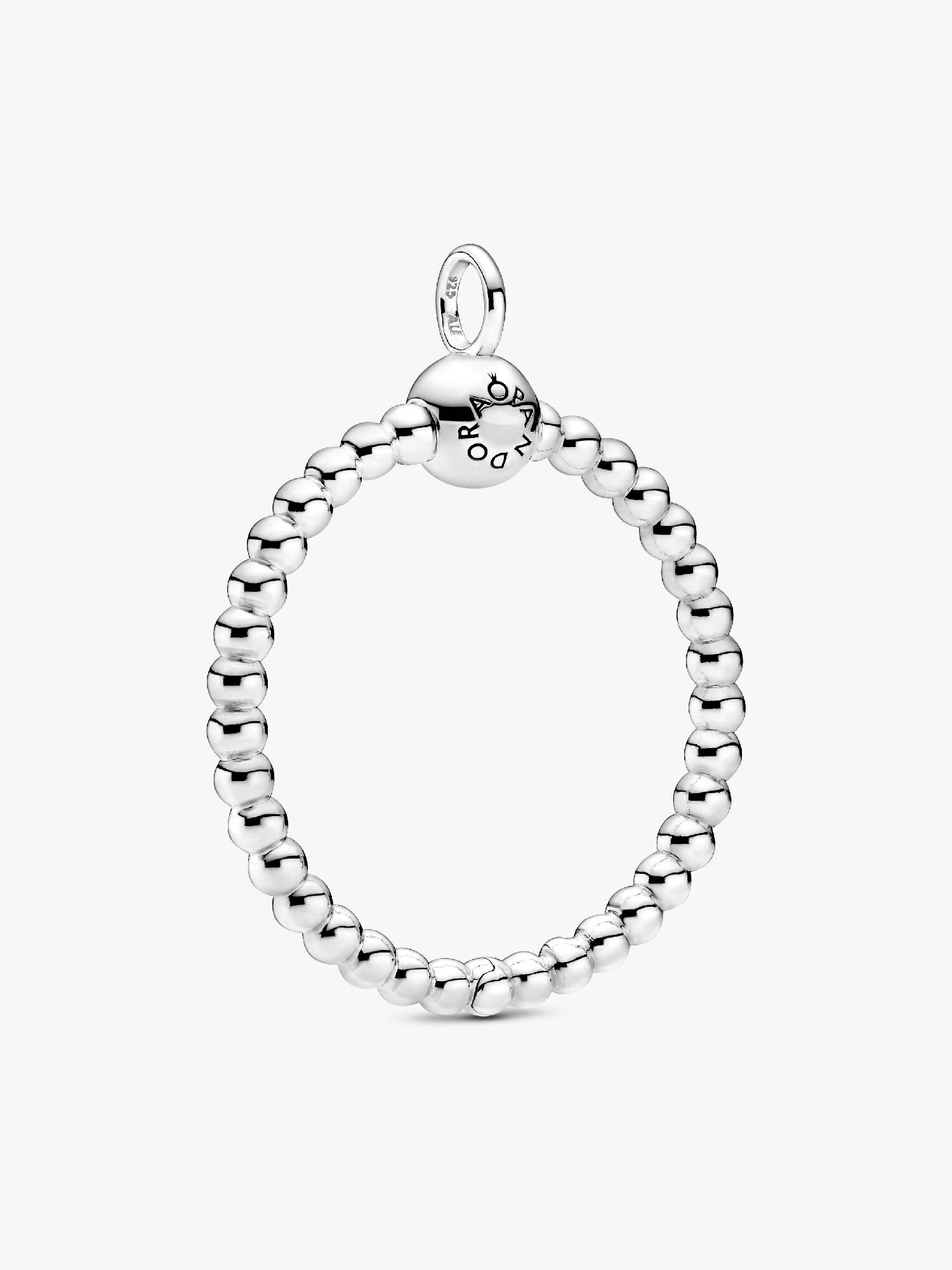 Pandora Moments Medium Beaded O Pendant