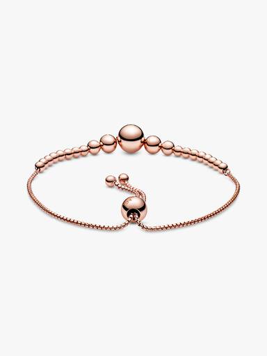 String of Beads Slider Bracelet