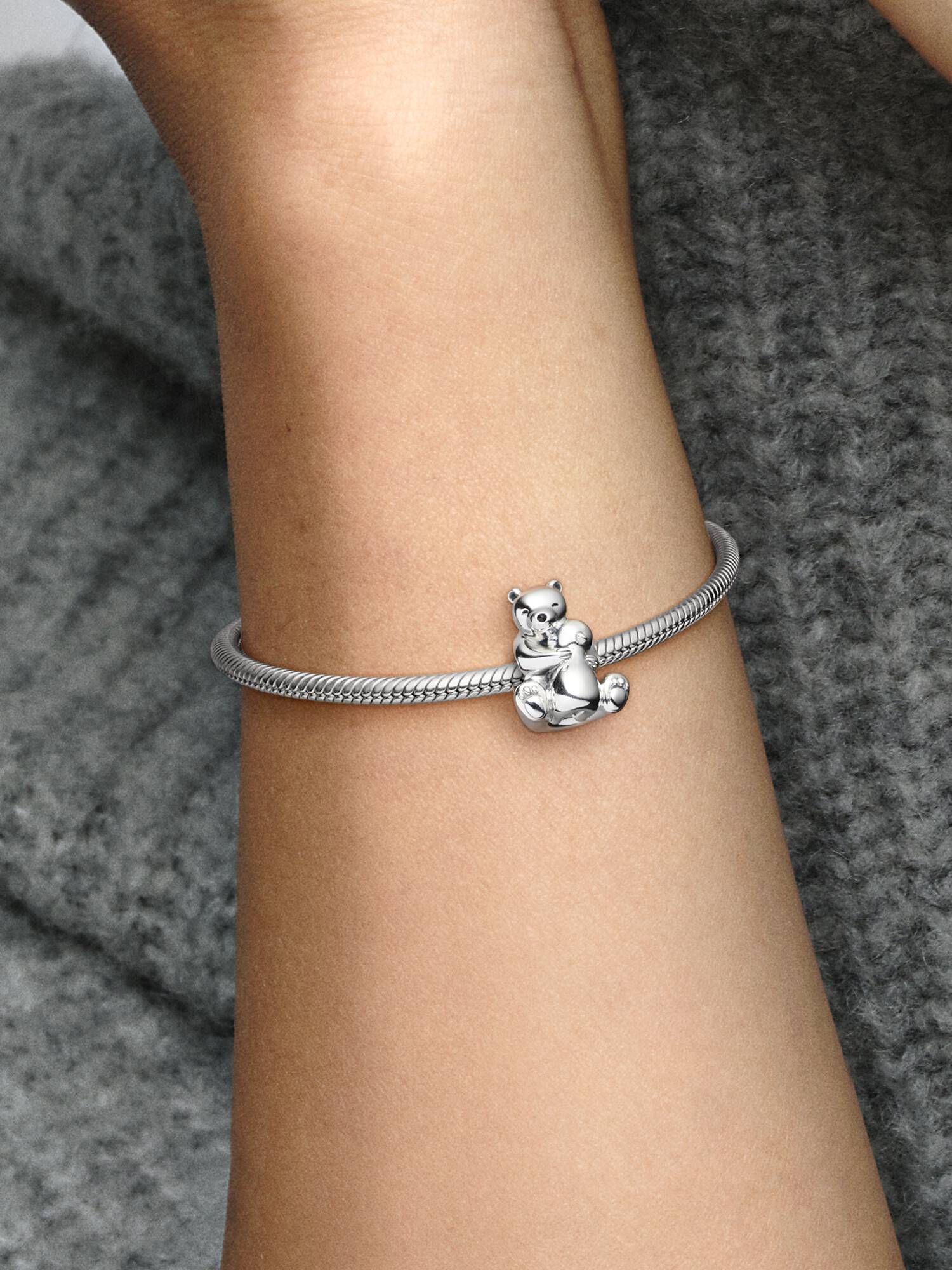 Hugging Polar Bears Charm
