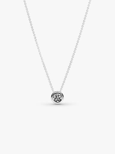 Sparkling Snowflake Collier Necklace