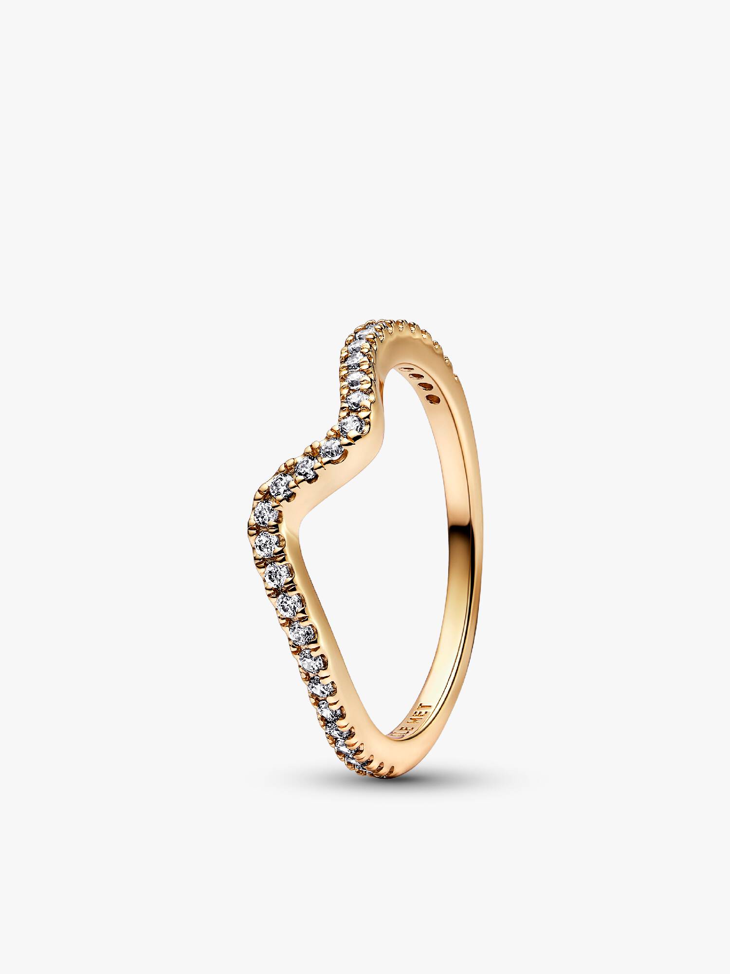 Sparkling Wave Ring