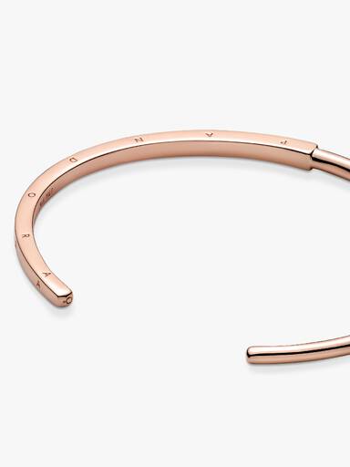 Pandora Signature I-D Open bangle