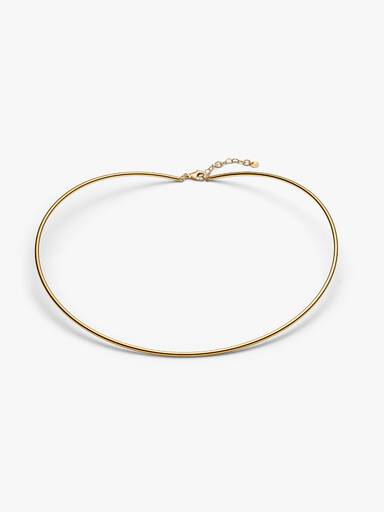 Tubular Choker Necklace