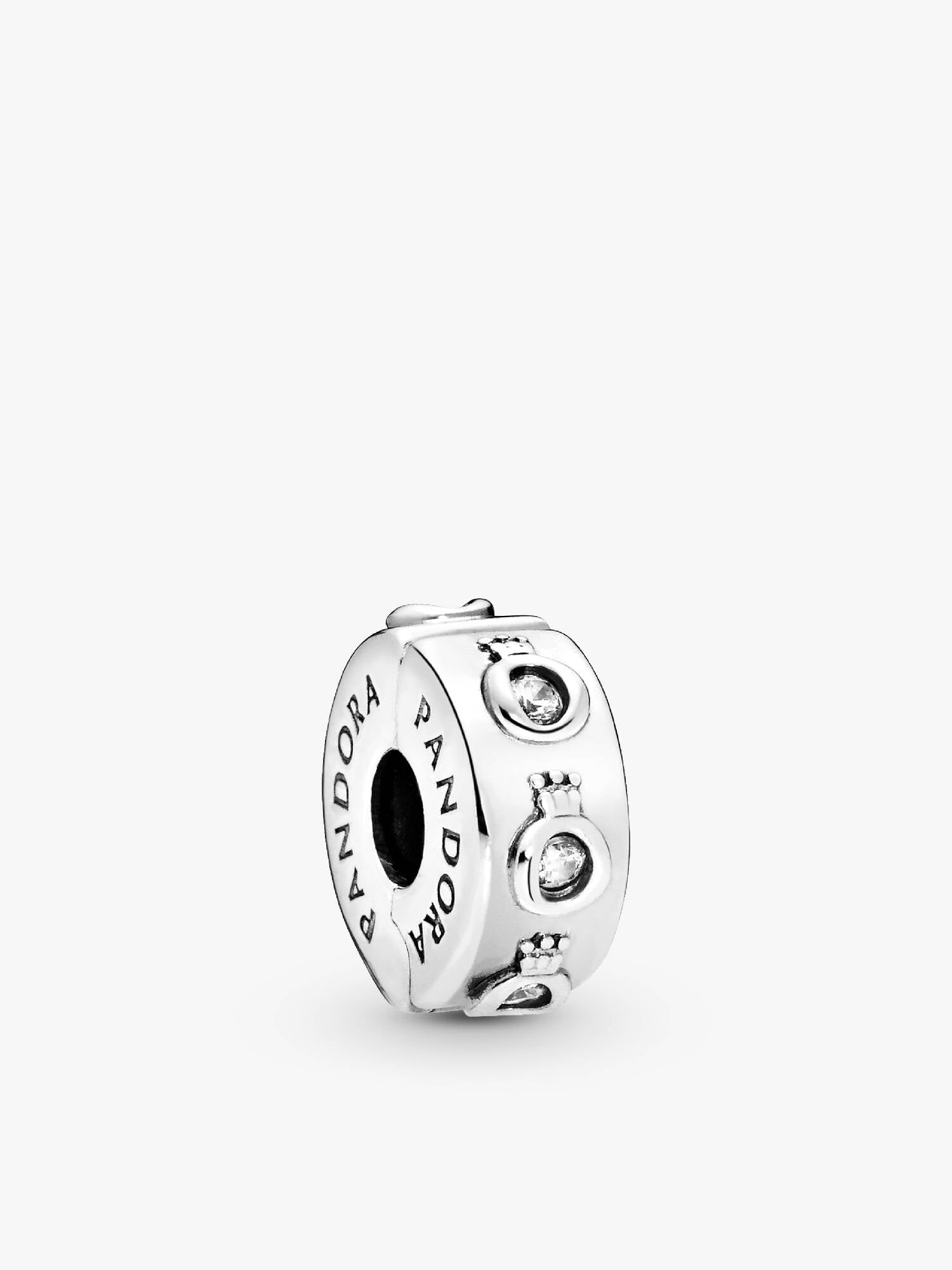 Sparkling Crown O Clip Charm