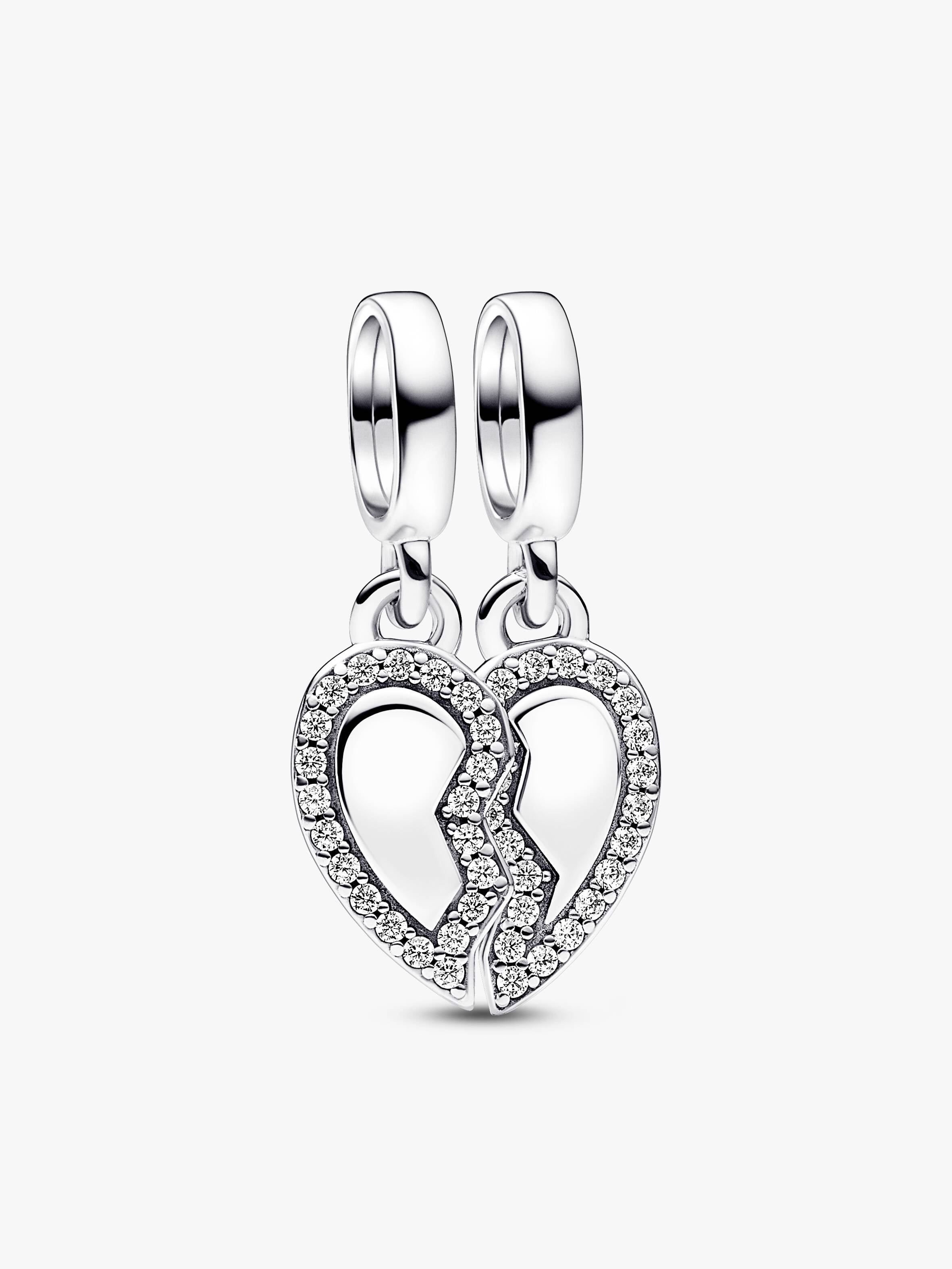 Friends Splittable Heart Dangle Charm