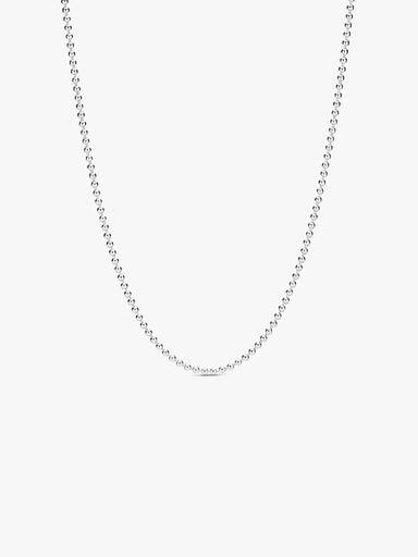 Polished Ball Chain Necklace