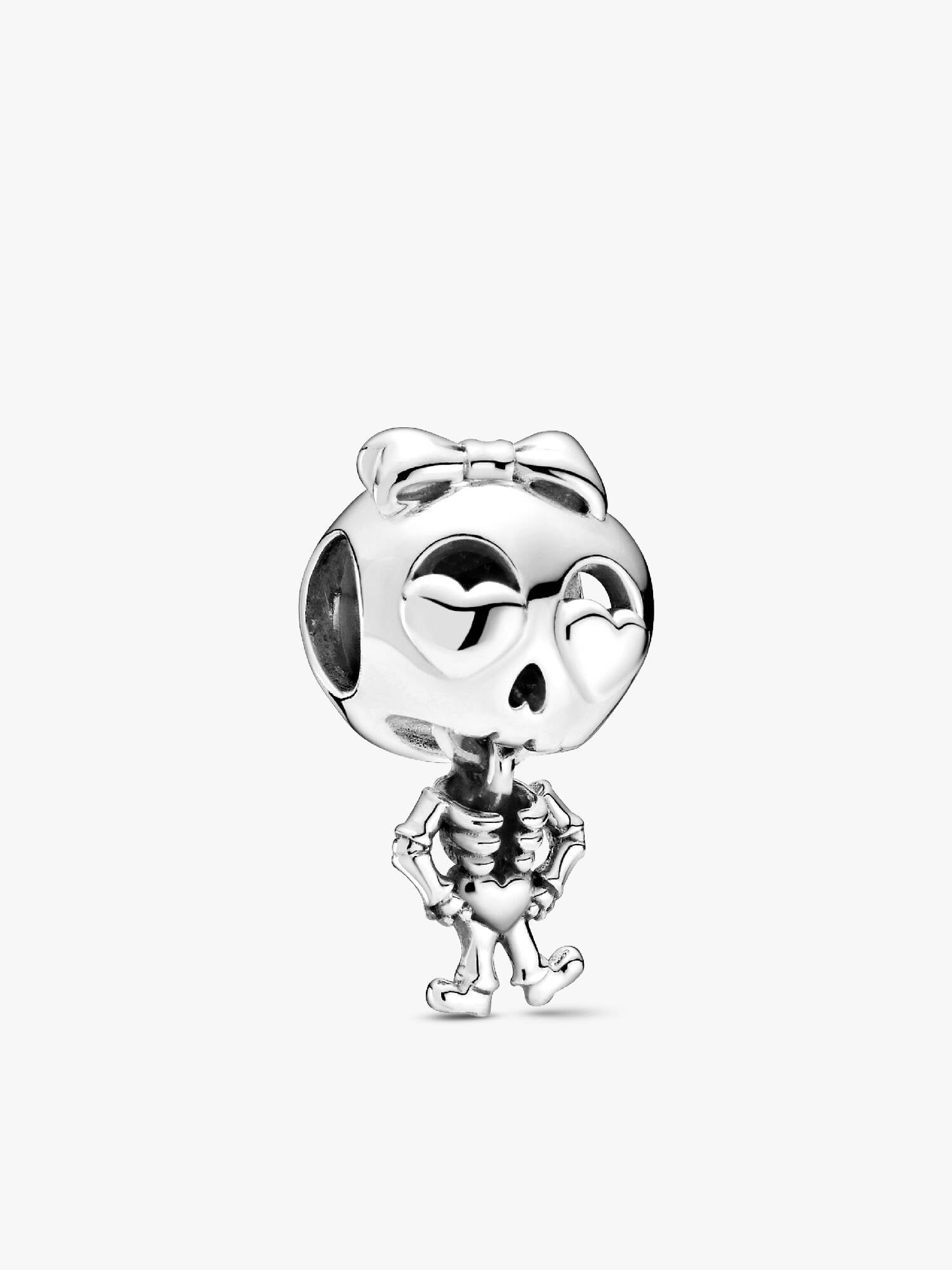 Skeleton Girl Charm