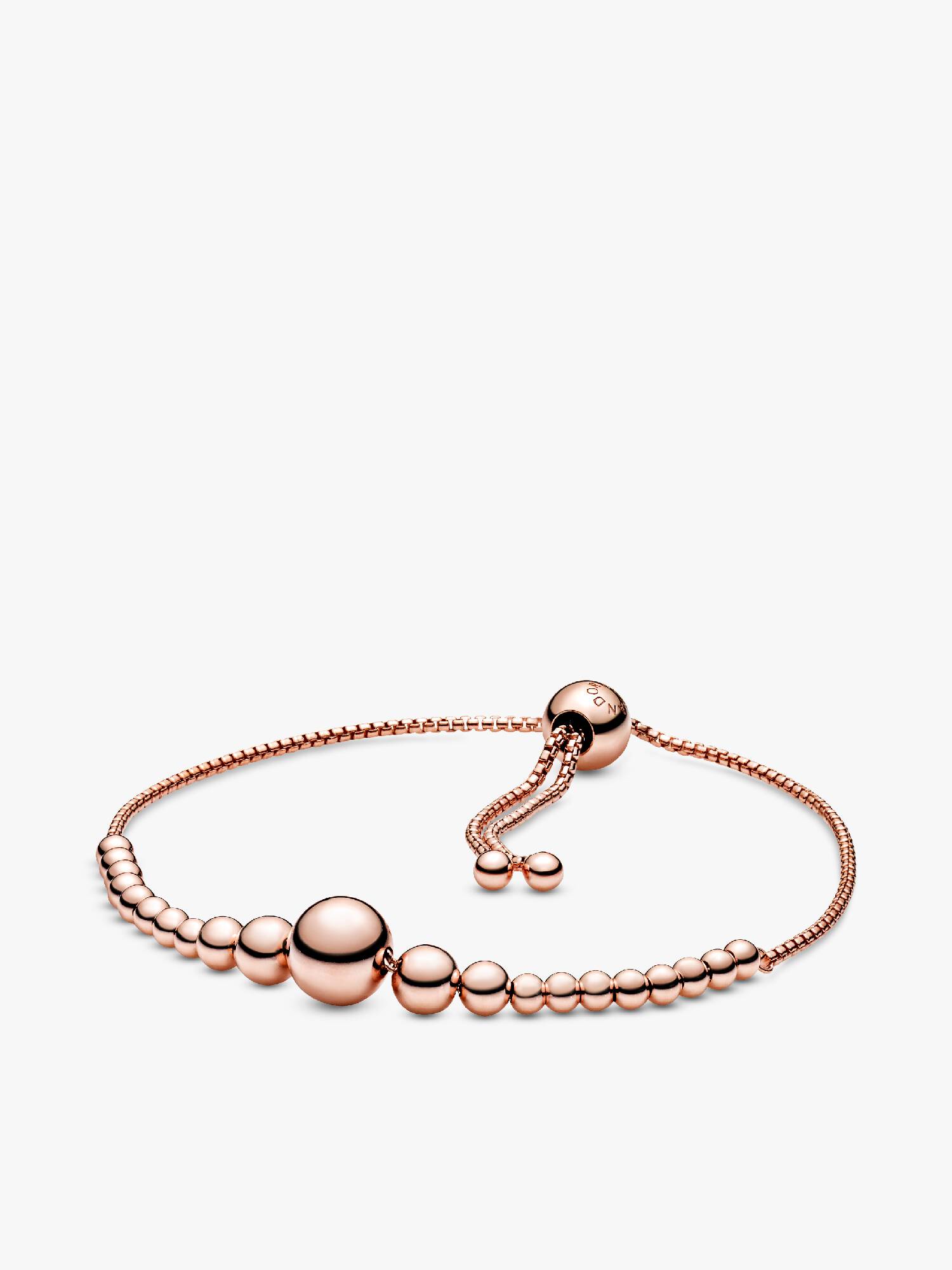 String of Beads Slider Bracelet