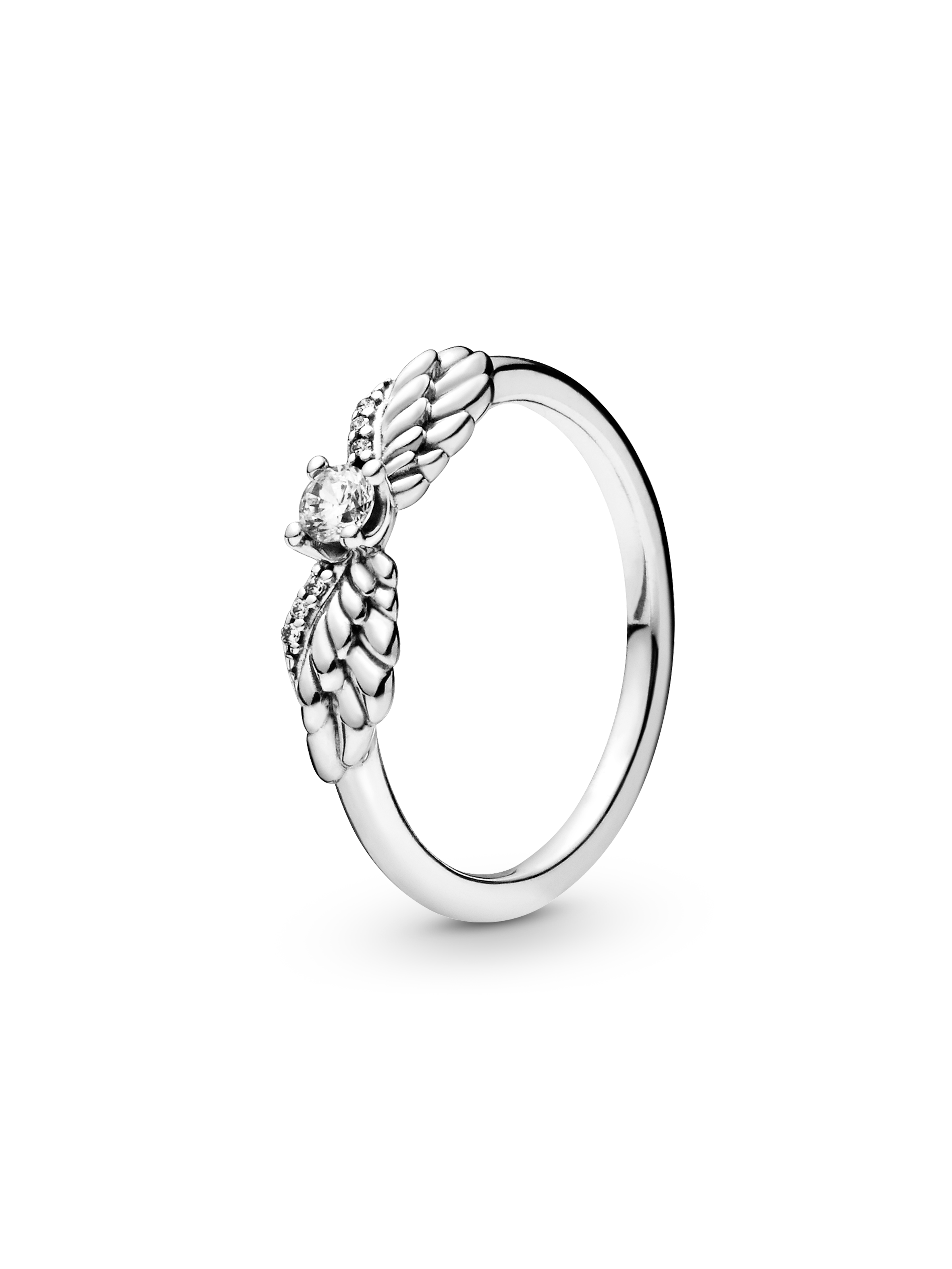 Sparkling Angel Wings Ring