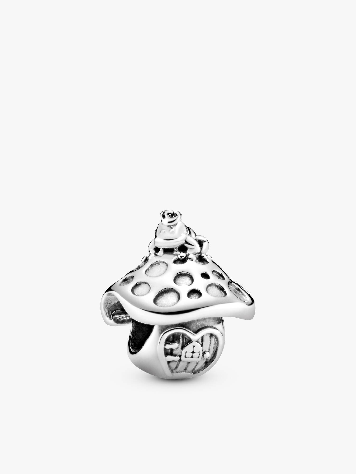 Mushroom & Frog Charm