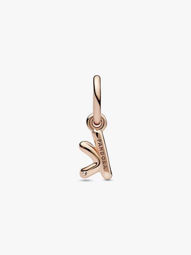 Letter k Script Alphabet Dangle Charm