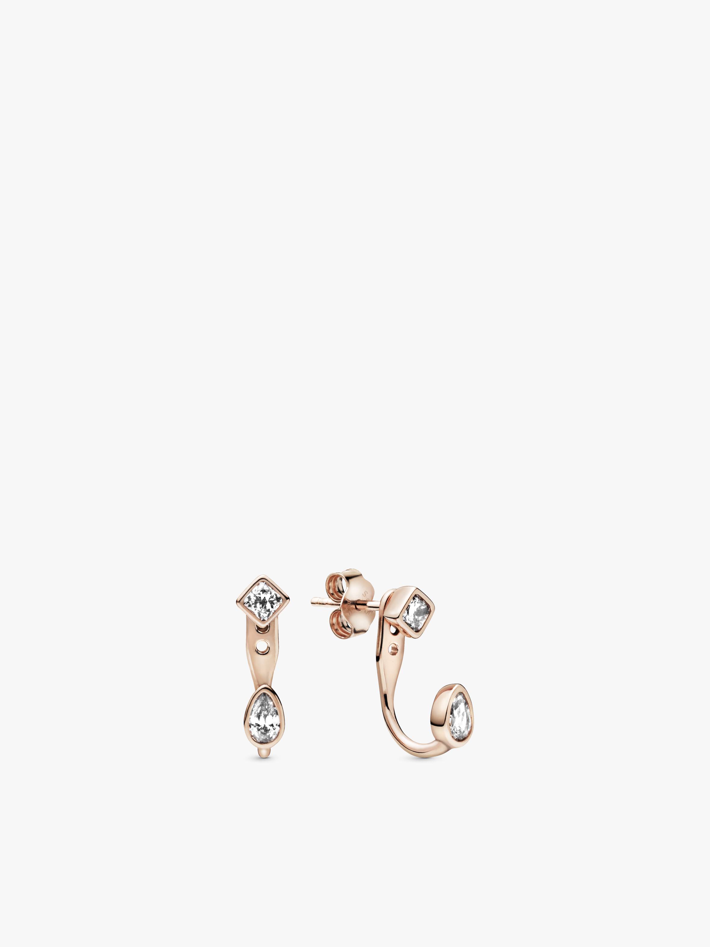 Geometric Shapes Stud Earrings