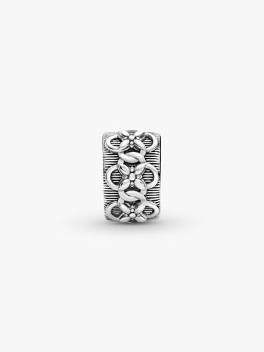 Flower Pattern Clip Charm