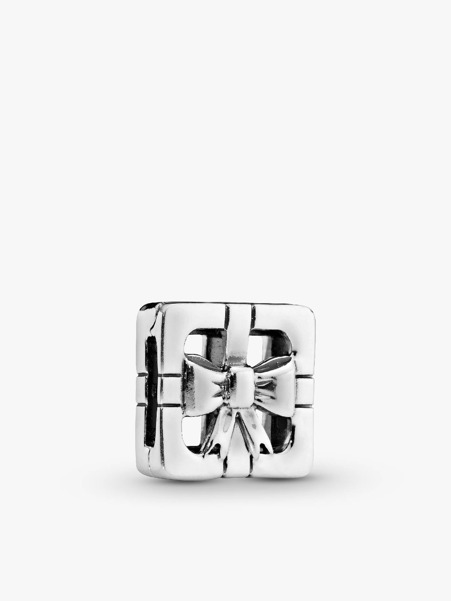 PANDORA Reflexions gift silver clip charm