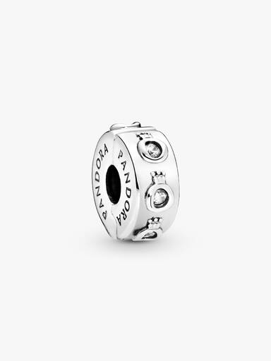 Sparkling Crown O Clip Charm